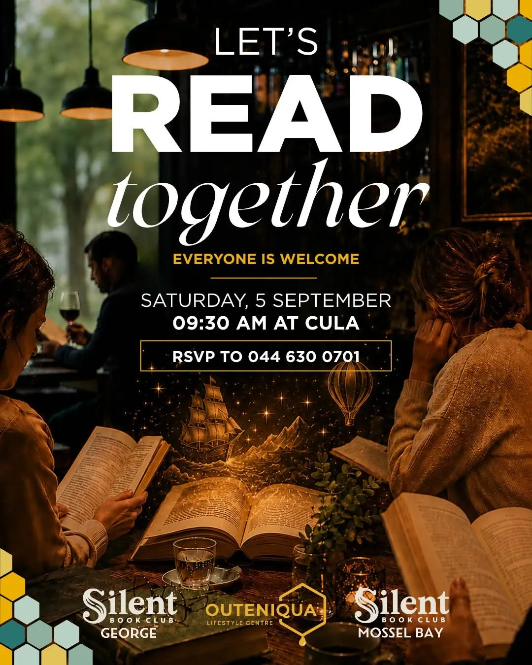 Meeting at Silent Book Club